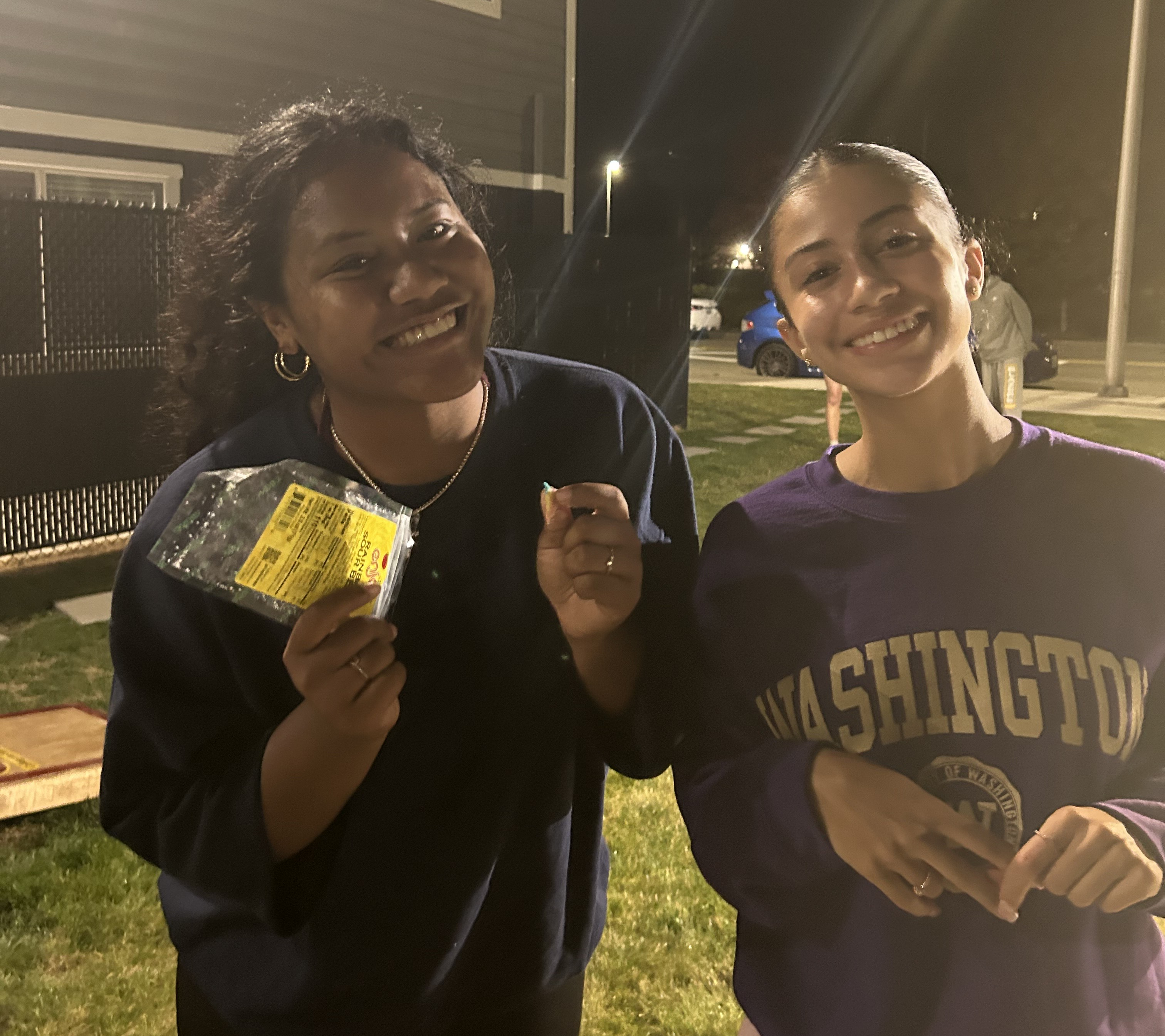 Husky fans at the tournament.